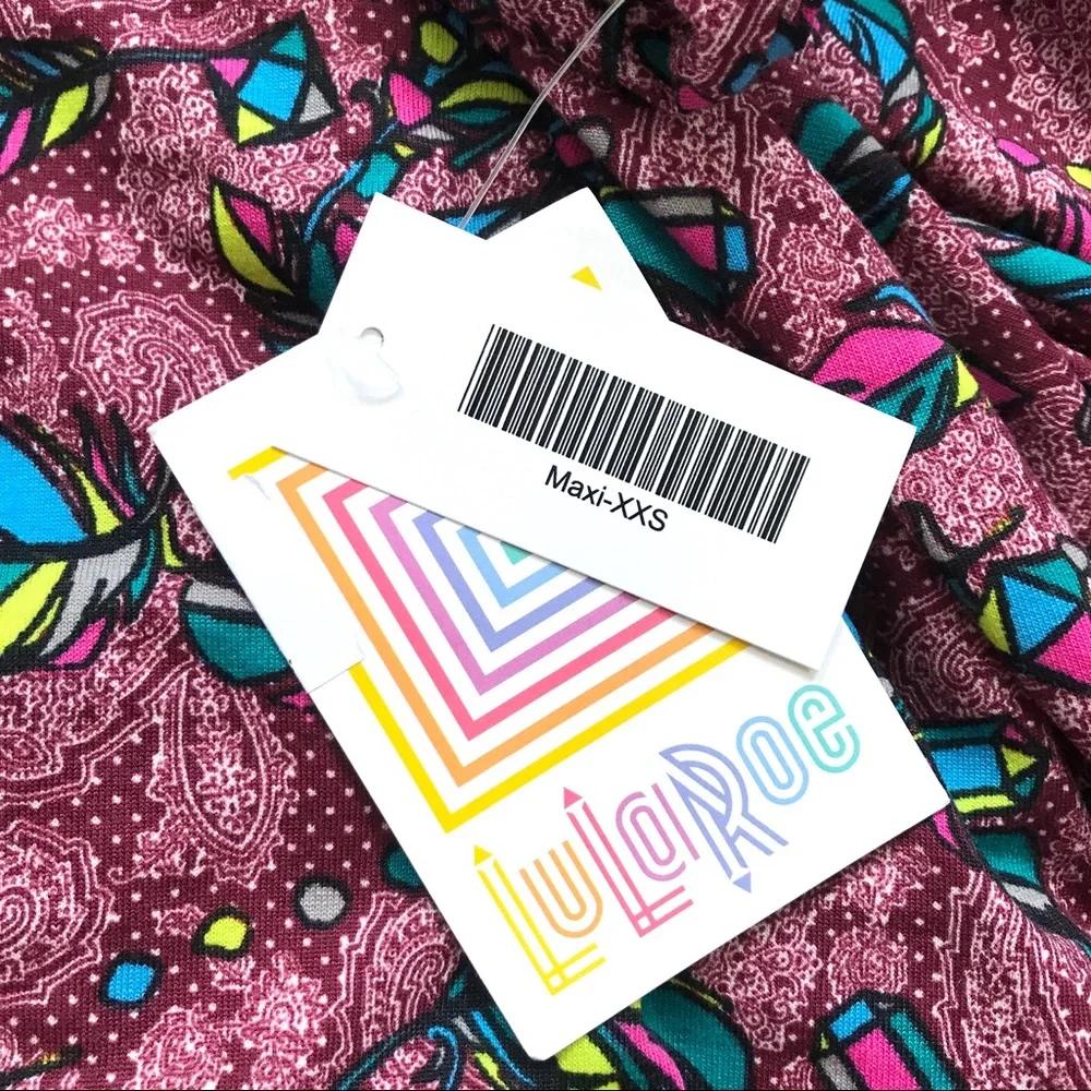 NEW LuLaRoe Maxi skirt sz XXS - Picture 6 of 6